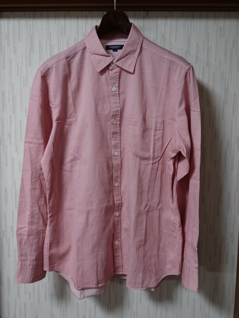 ●バーバリー BURBERRY LONDON 長袖シャツ L 三陽商会●0220●拍卖