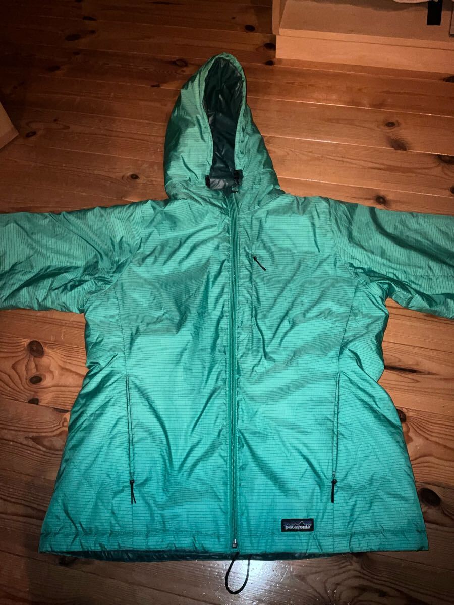 patagonia パタゴニア L 緑 グリーン 中綿入り ジャケット ダウンジャケット ポリエステル アウター ジャンパー拍卖