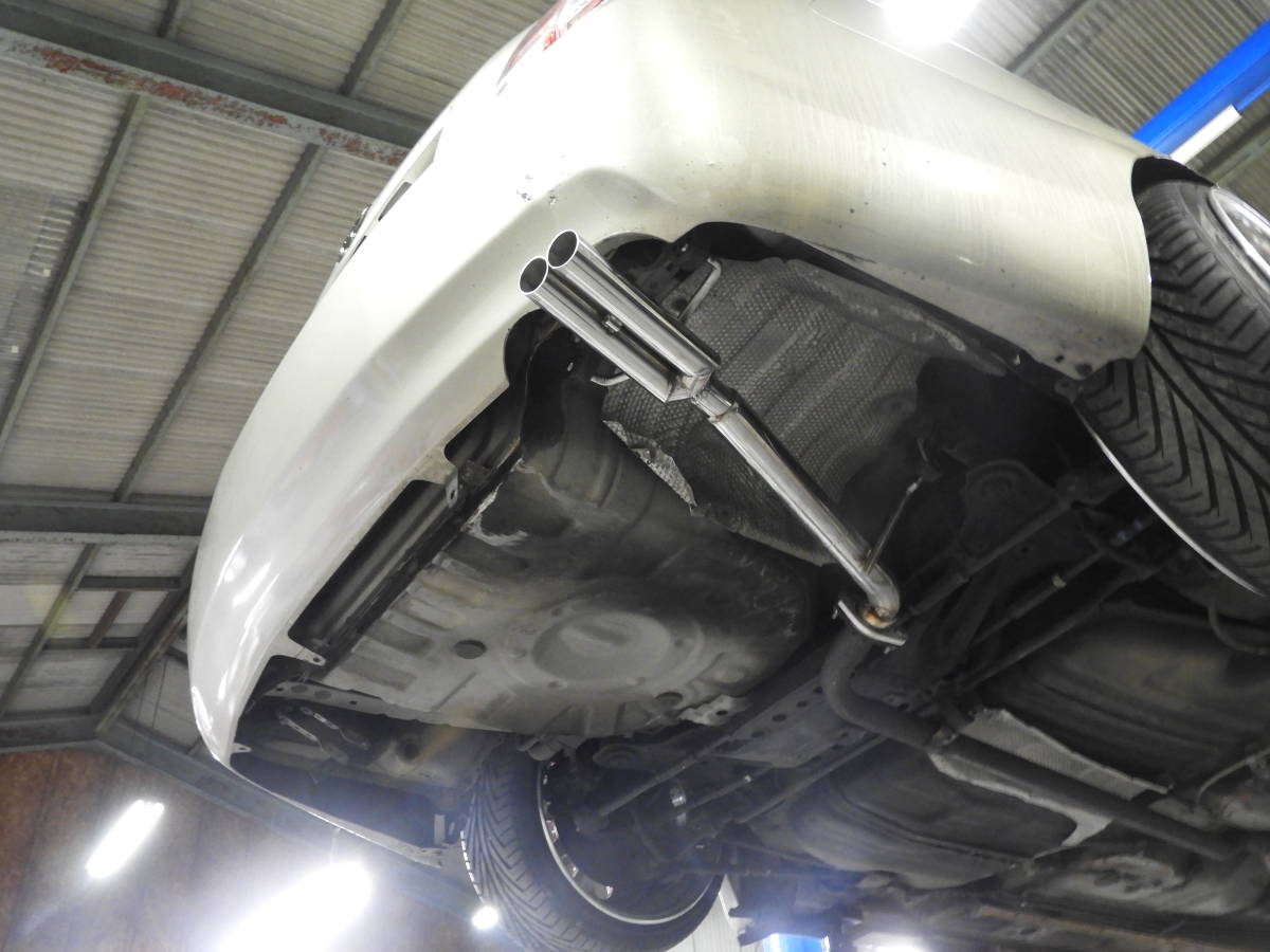 40カムリ マフラー リアピース ハス切りパイプテール 2本出し ストレートマフラー拍卖