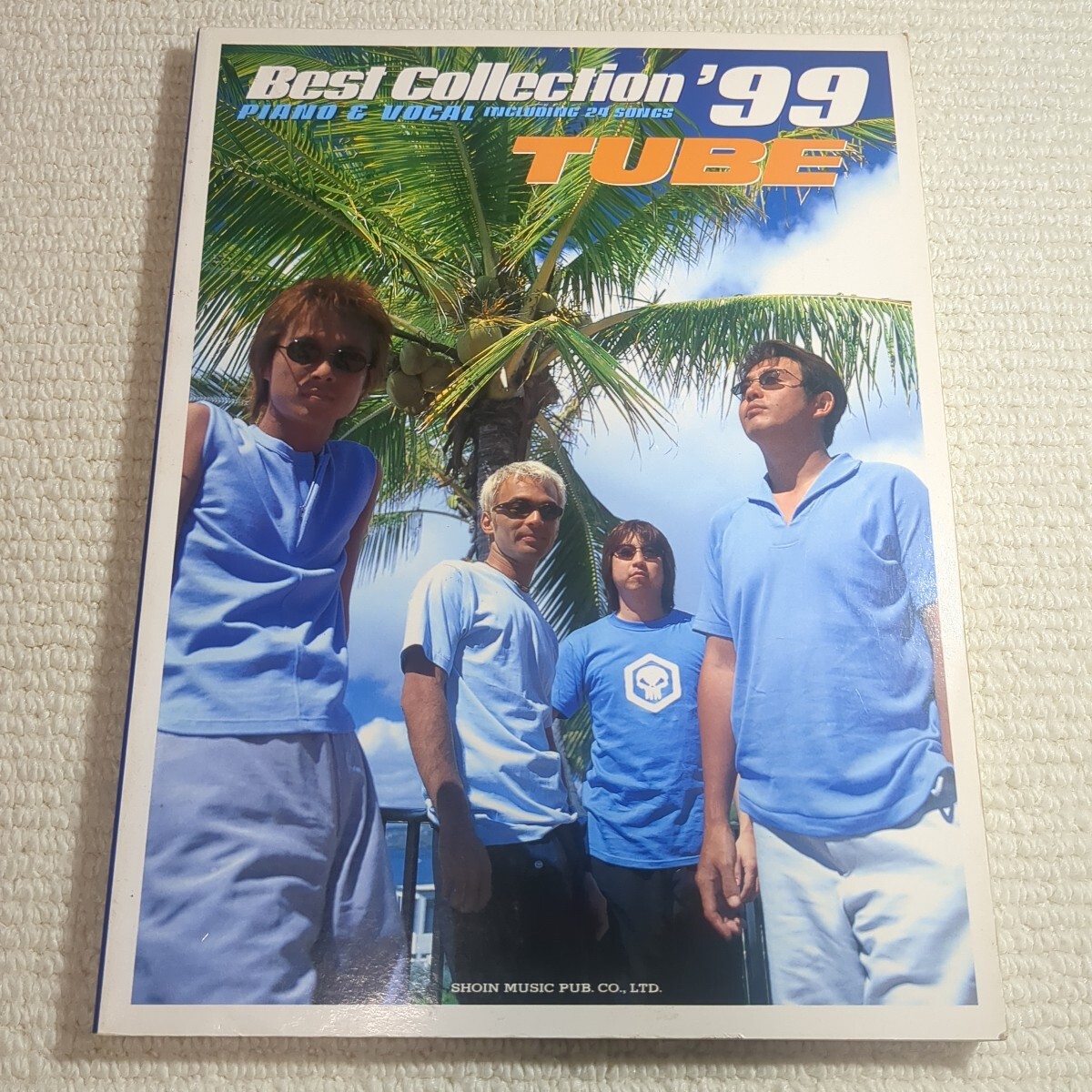 チューブ TUBE ベスト・コレクション’99 ピアノ&ヴォーカル 楽譜 前田亘輝拍卖