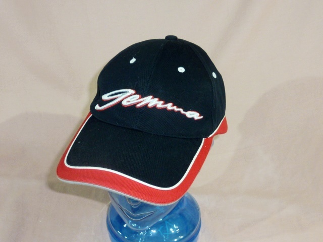 スズキ/ジェンマ キャップ/帽子 黒/赤 SUZUKI拍卖