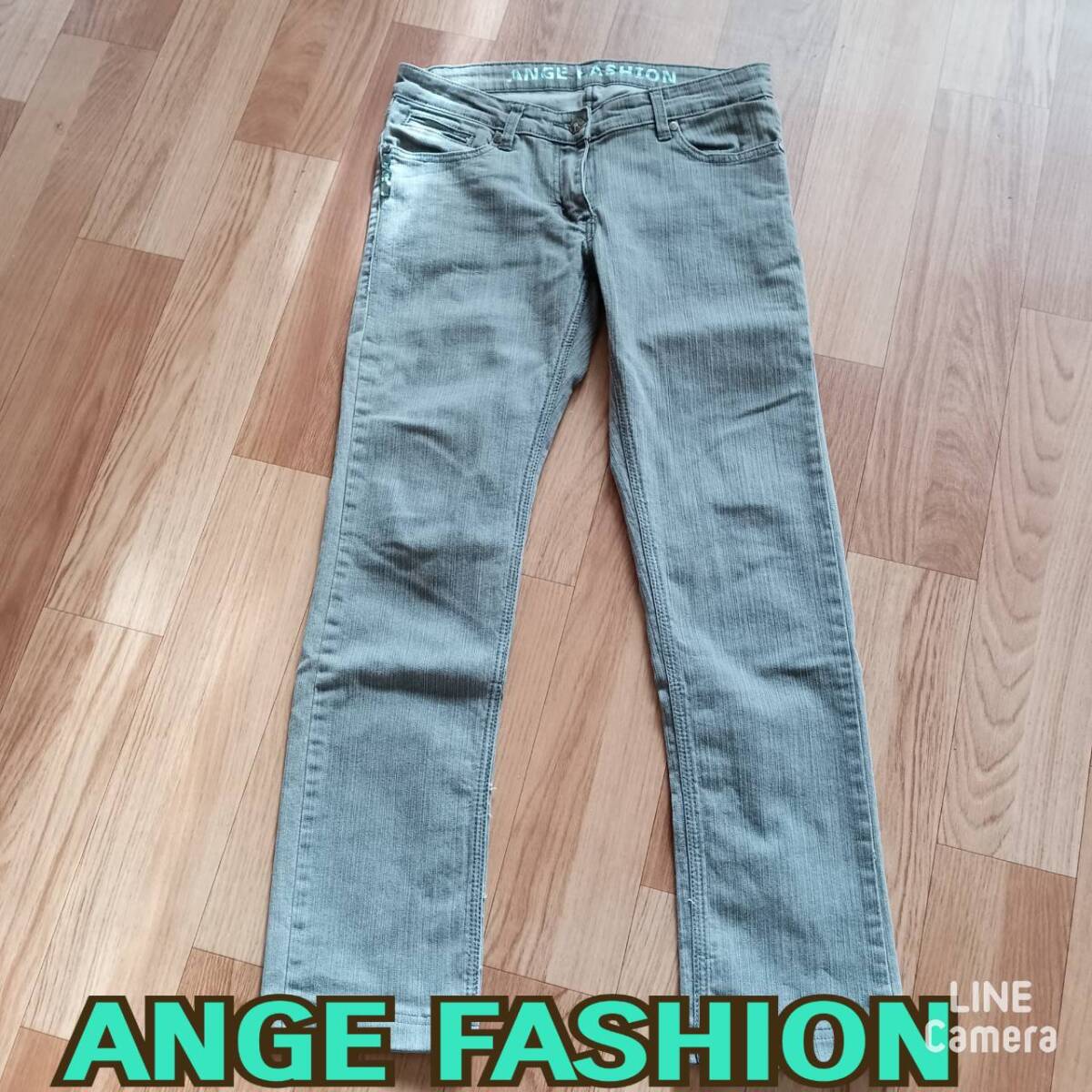 ANGE FASHION ◆ デニム パンツ T40 ライト グレー ◆ レディース パンツ拍卖