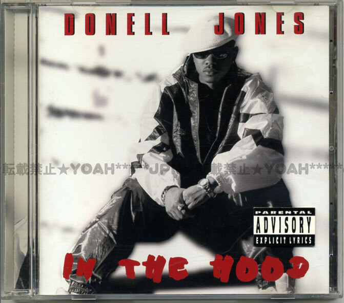 MAXI CDS ☆ DONELL JONES / IN THE HOOD ドネル・ジョーンズ 1996年発売 LaFace Records 1stアルバムからのシングルカット ケース裏ヒビ拍卖