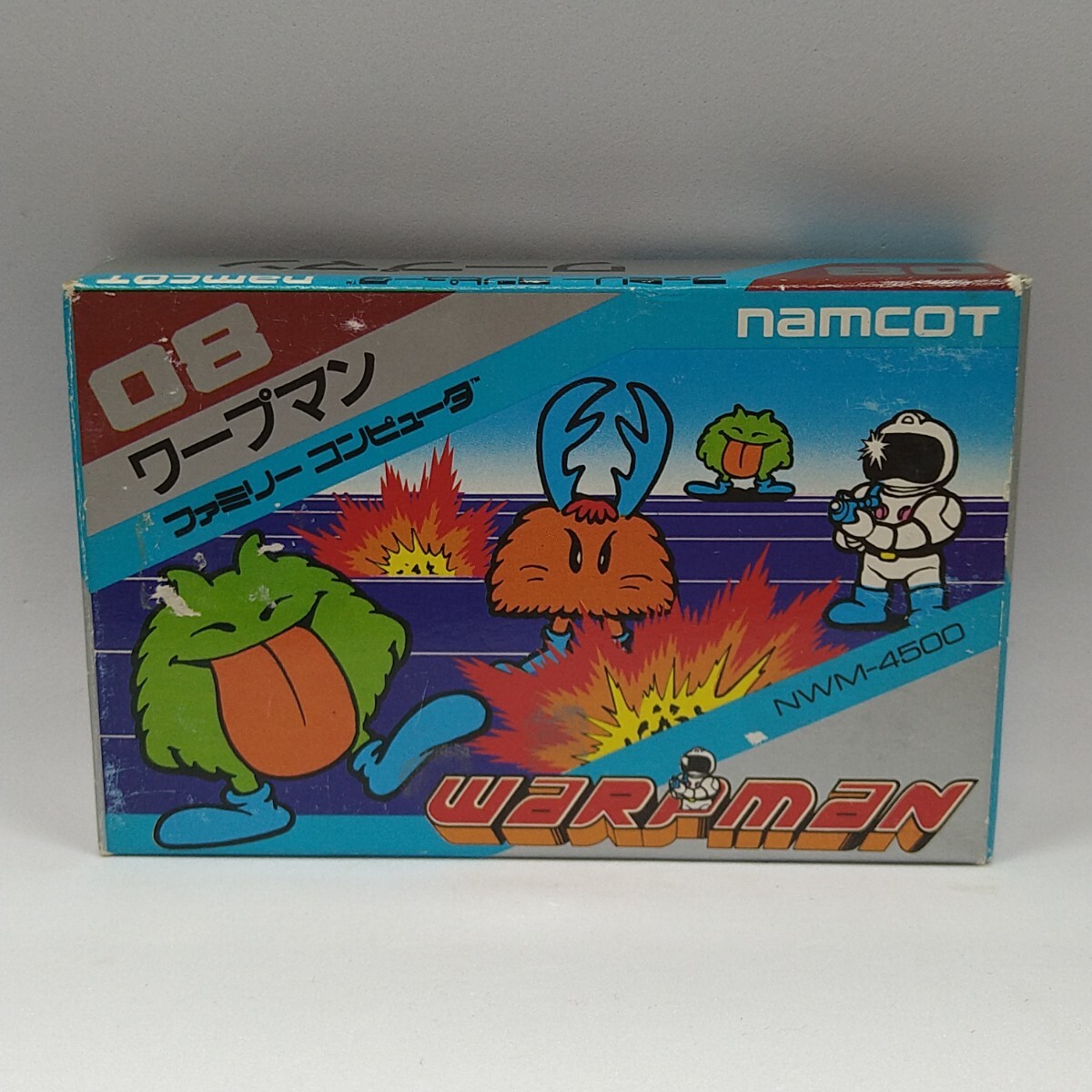 【FC】ファミコンソフト/ 希少!! ワープマン 新品・未使用? 【箱・説明書有り】管理No.1-027拍卖