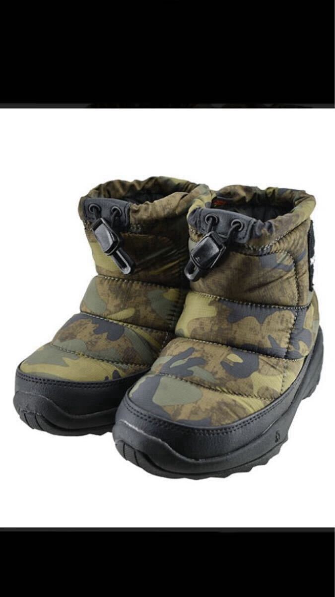 NORTH FACE ヌプシ ブーティ ロゴ ショート SE K Nuptse Bootie Logo Short SE NFJ5228115.0cm 新品 送料込み拍卖