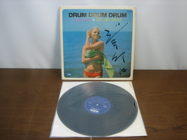 ◆サイン入り ジミー竹内 DRUM DRUM DRUM 自由の女神 TP-7435 拍卖