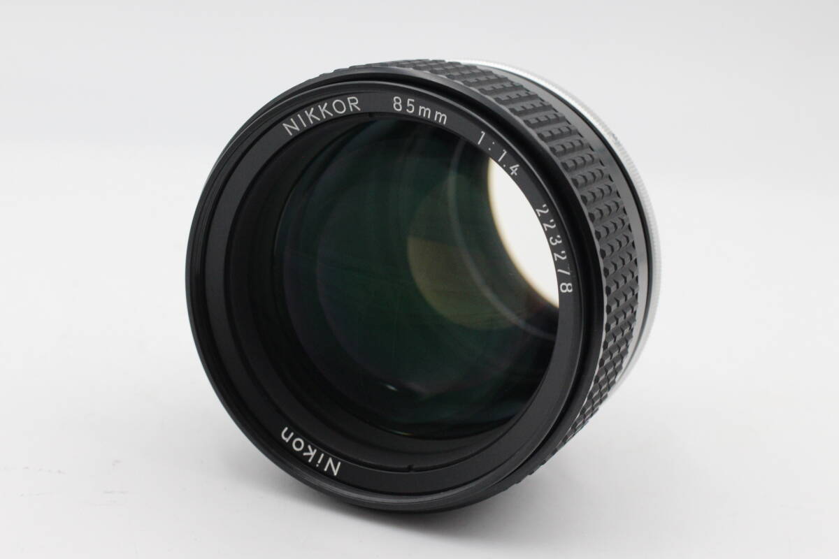極上品☆ニコン Nikon AI-S NIKKOR 85mm F1.4 大口径 単焦点 MF一眼レフ用交換レンズ ###11983拍卖