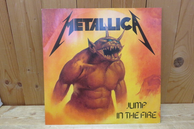 即決・レコード・METALLICA・JUMP IN THE FIRE・LP・メタリカ拍卖