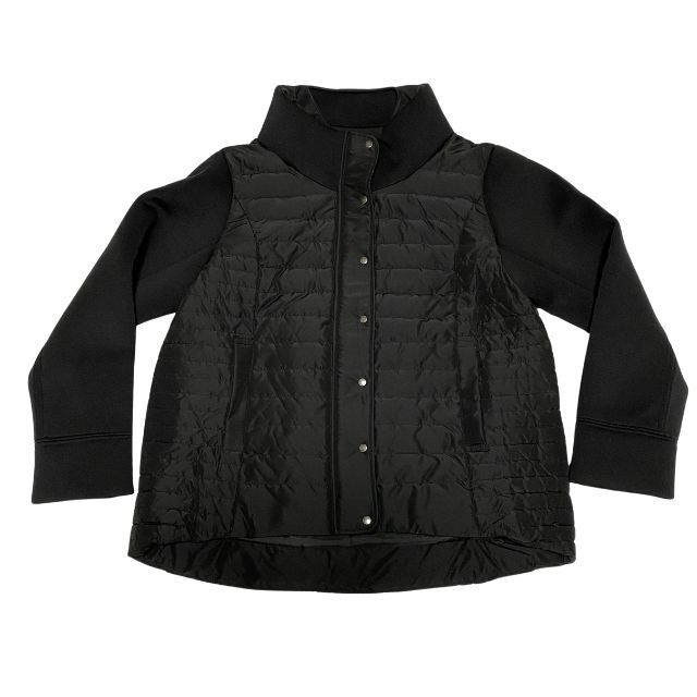 新品 大きいサイズ ブリアージュ ダウンジャケット ファブミックス 異素材 Brillage ブラック ストレッチ ハイクオリティー 雅瀬1248拍卖