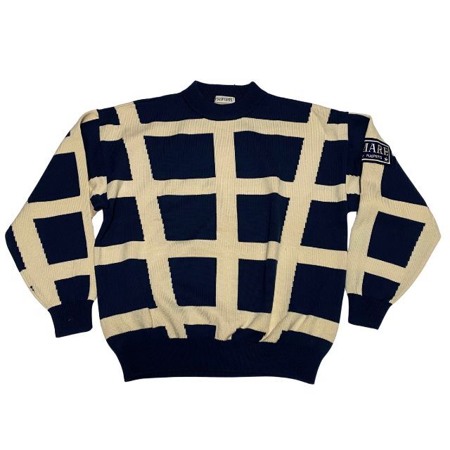 極美品 大きいサイズ ピアスポーツ 当時物 ウール ニット セーター PIASPORTS ヴィンテージ ビッグシルエット オーバーサイズ 雅瀬1322拍卖