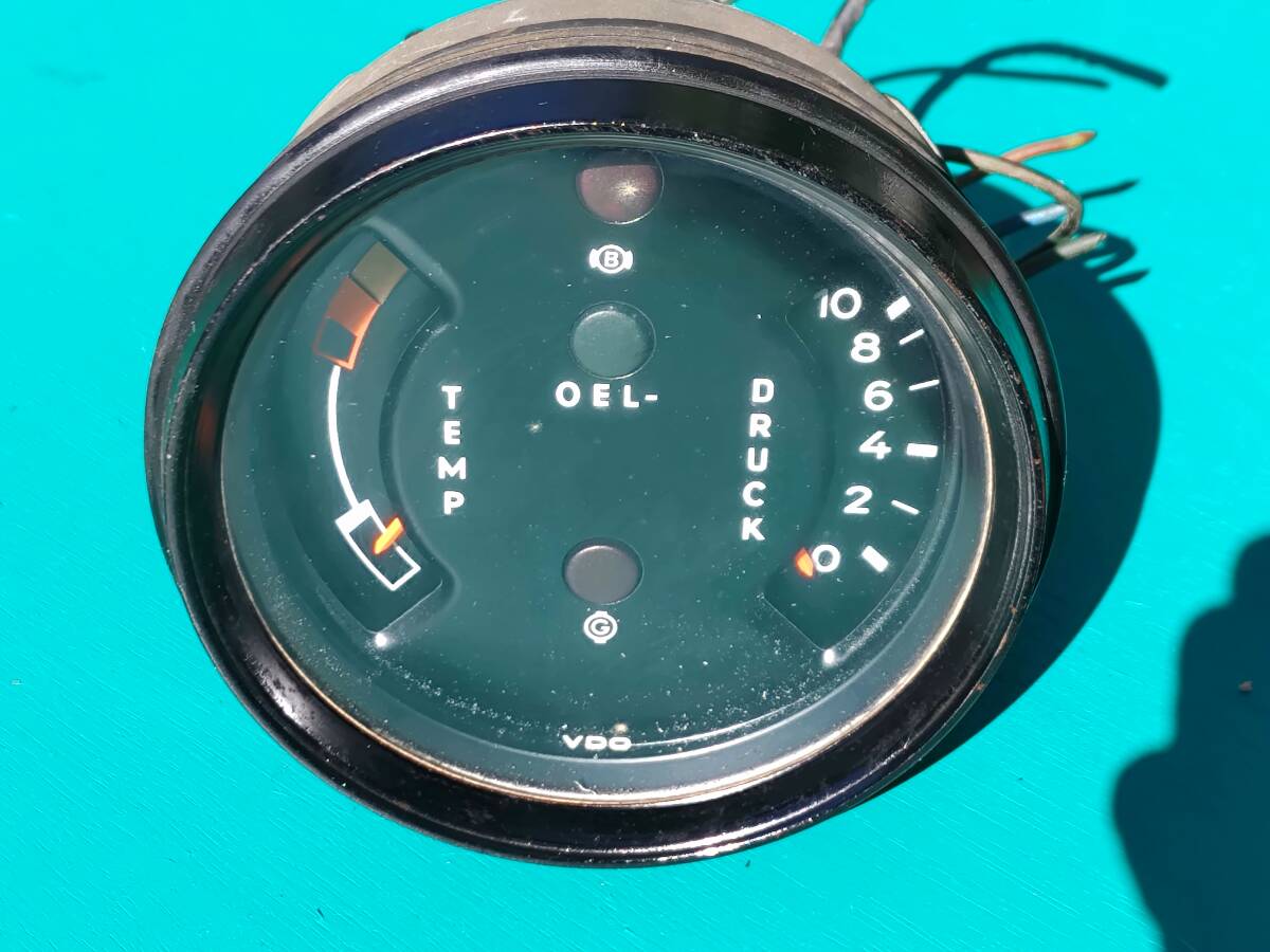 Porsche911 930 ポルシェ911 油温 油圧計 純正メーター 74年 カレラ ジャンク拍卖