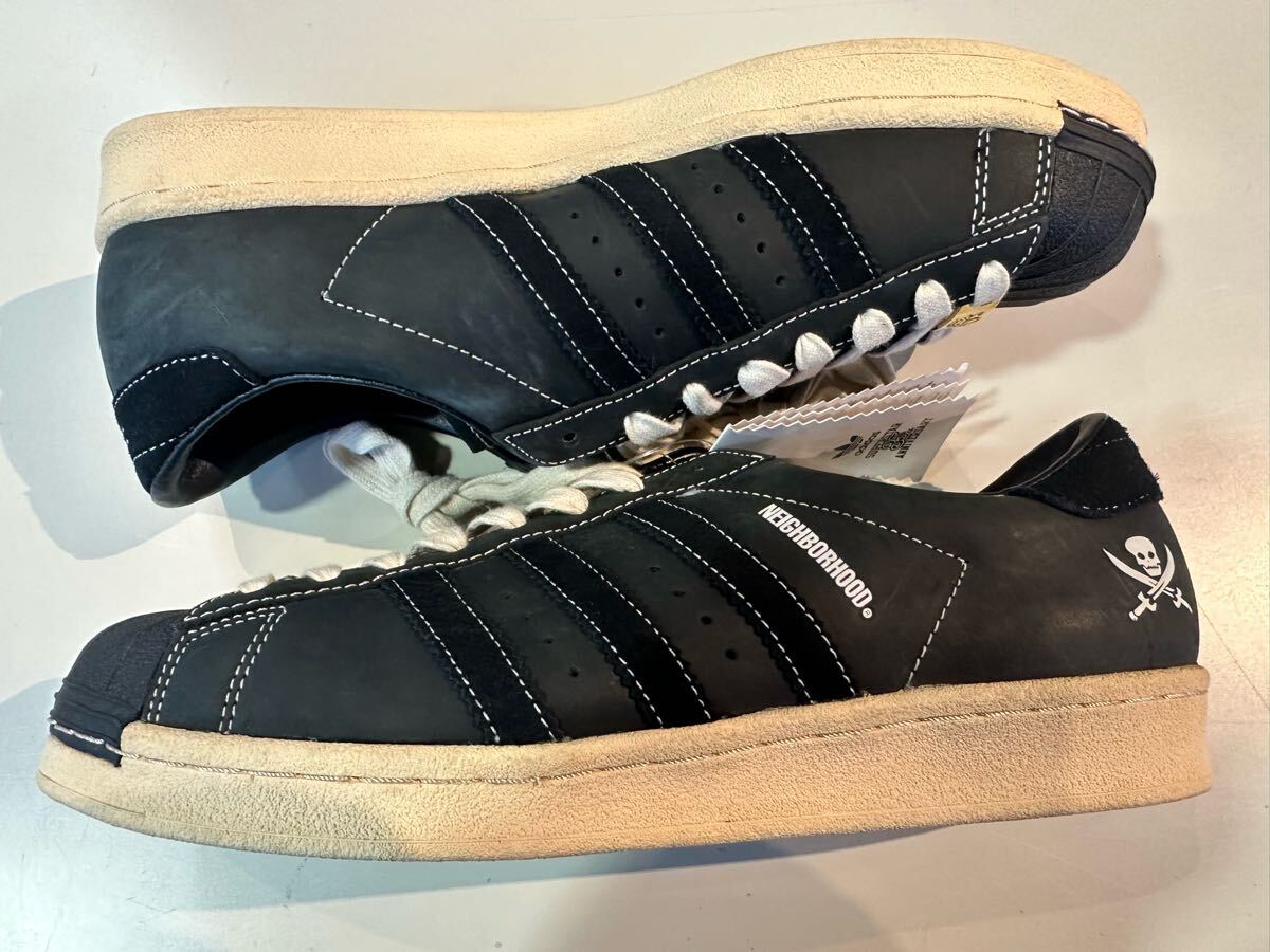 2005 35th adidas × NEIGHBORHOOD SUPERSTAR CONSORTIU US9 新品 133739拍卖