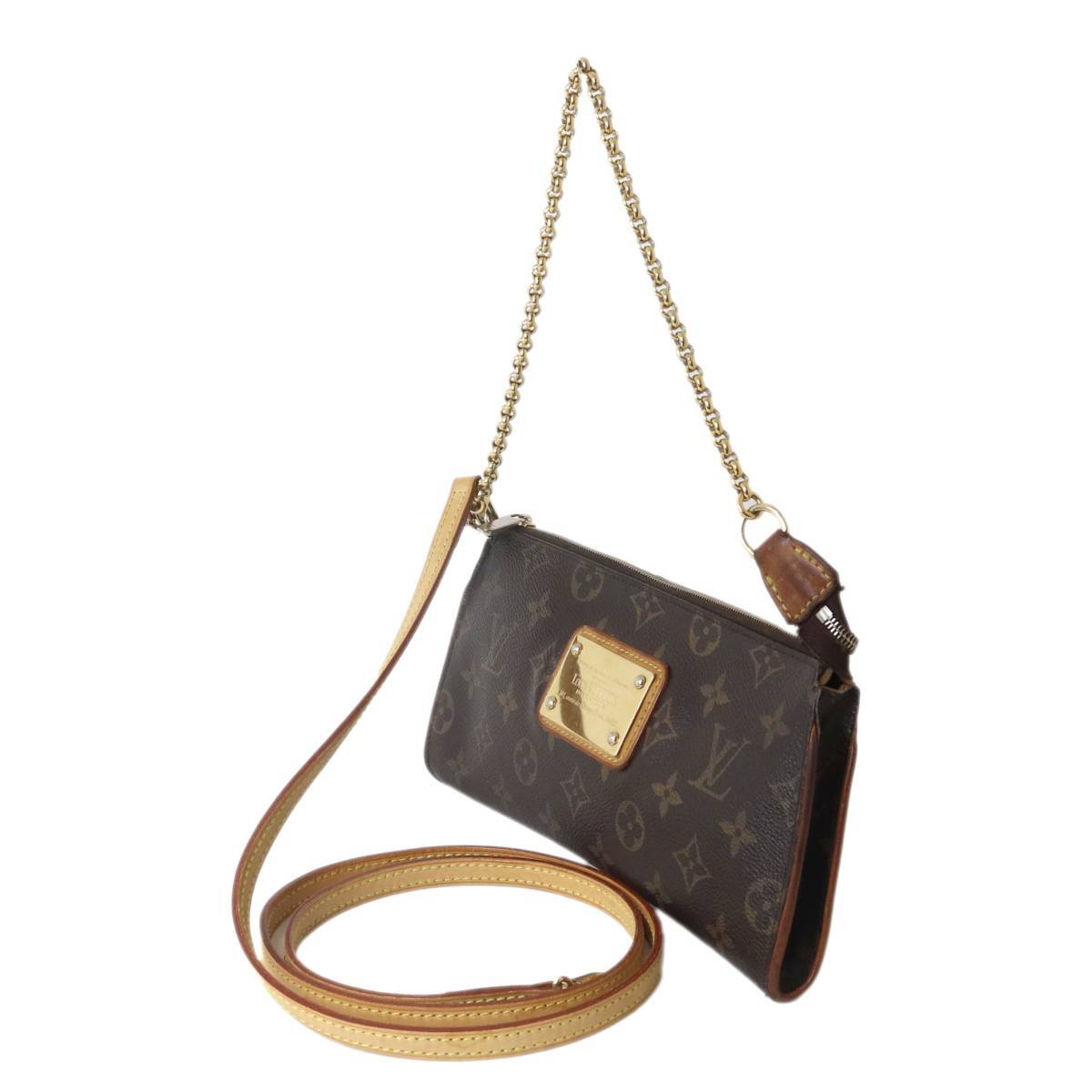 【訳あり】 LOUIS VUITTON ルイヴィトン ソフィ ショルダーバッグ ショルダーポーチ ハンドポーチ モノグラム ブラウン M40158 NT Cランク拍卖