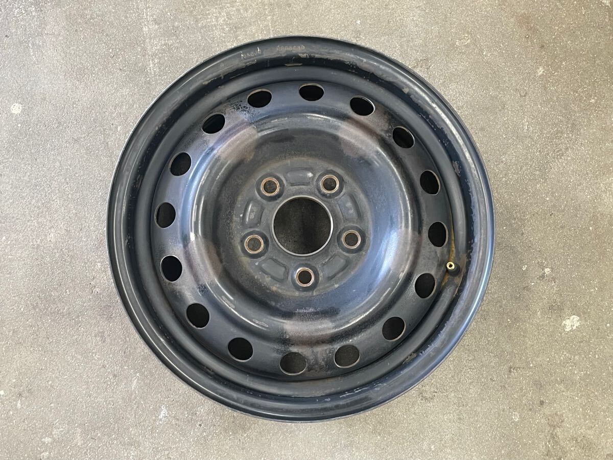【送料込み】ホンダ ステップワゴン RG系 純正 15インチ 6J +50 PCD114.3-5H スチールホイール 鉄ホイール 1本 刻印SLJ拍卖