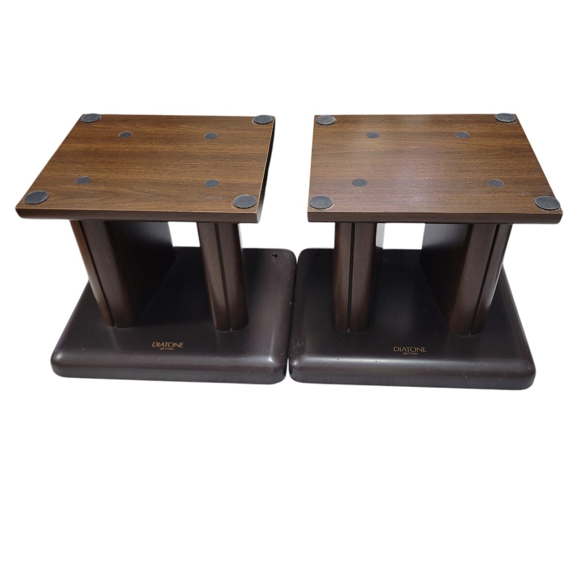 即決  DIATONE DK-77WN スピーカースタンド ペア。拍卖