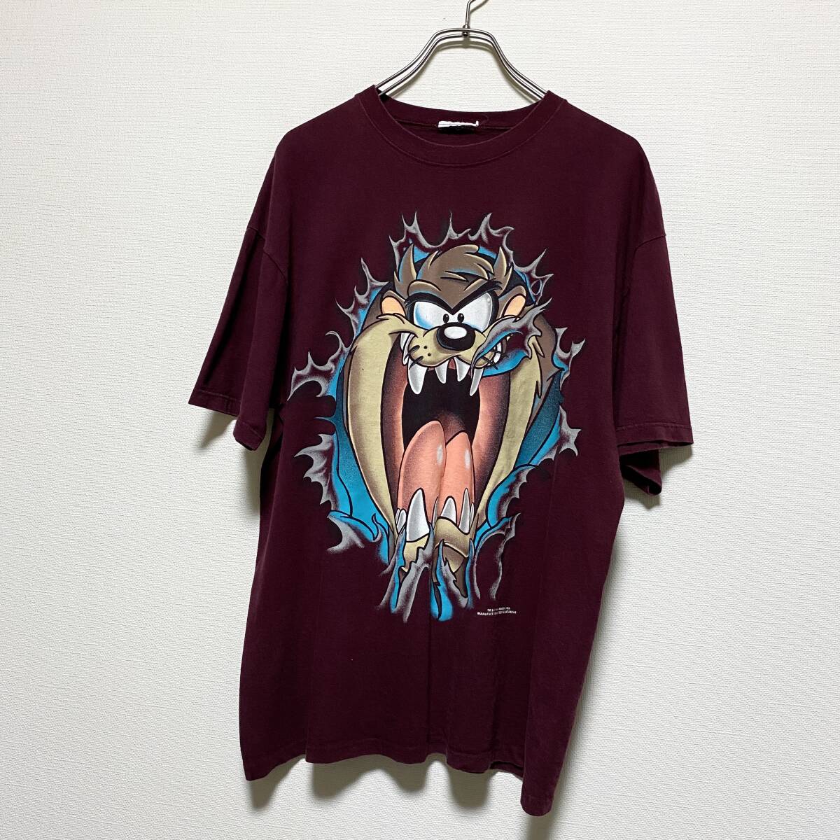 アメリカ古着 1996年 タズマニアンデビル 半袖 Tシャツ ルーニー・テューンズ 90s ヴィンテージ 【SE145】拍卖