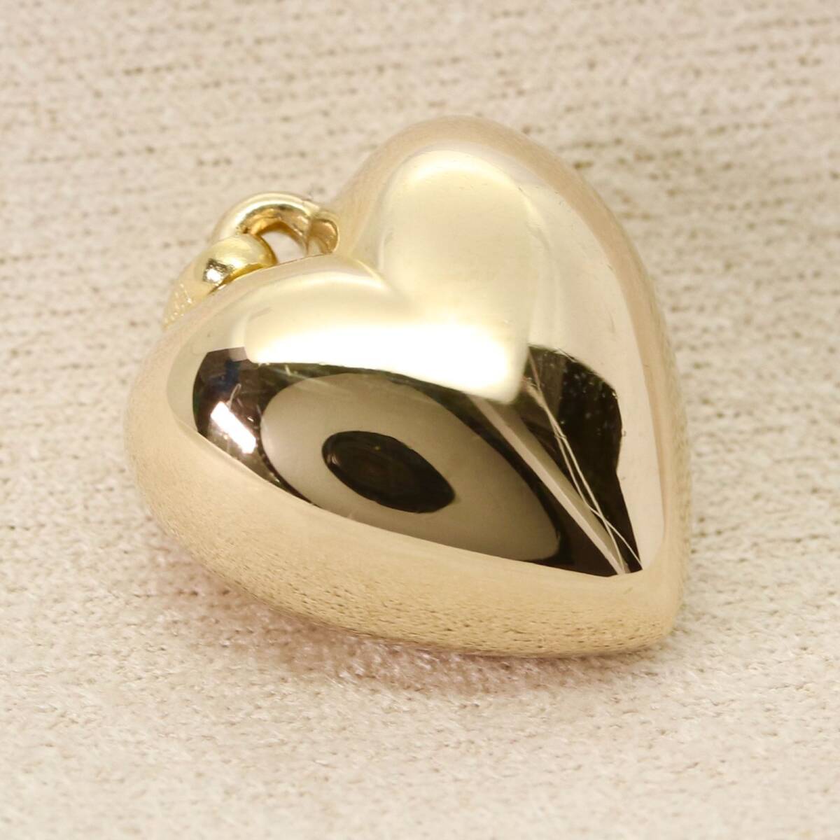 希少 ティファニー K14 ハート ネックレストップ ゴールド/24-3719S拍卖