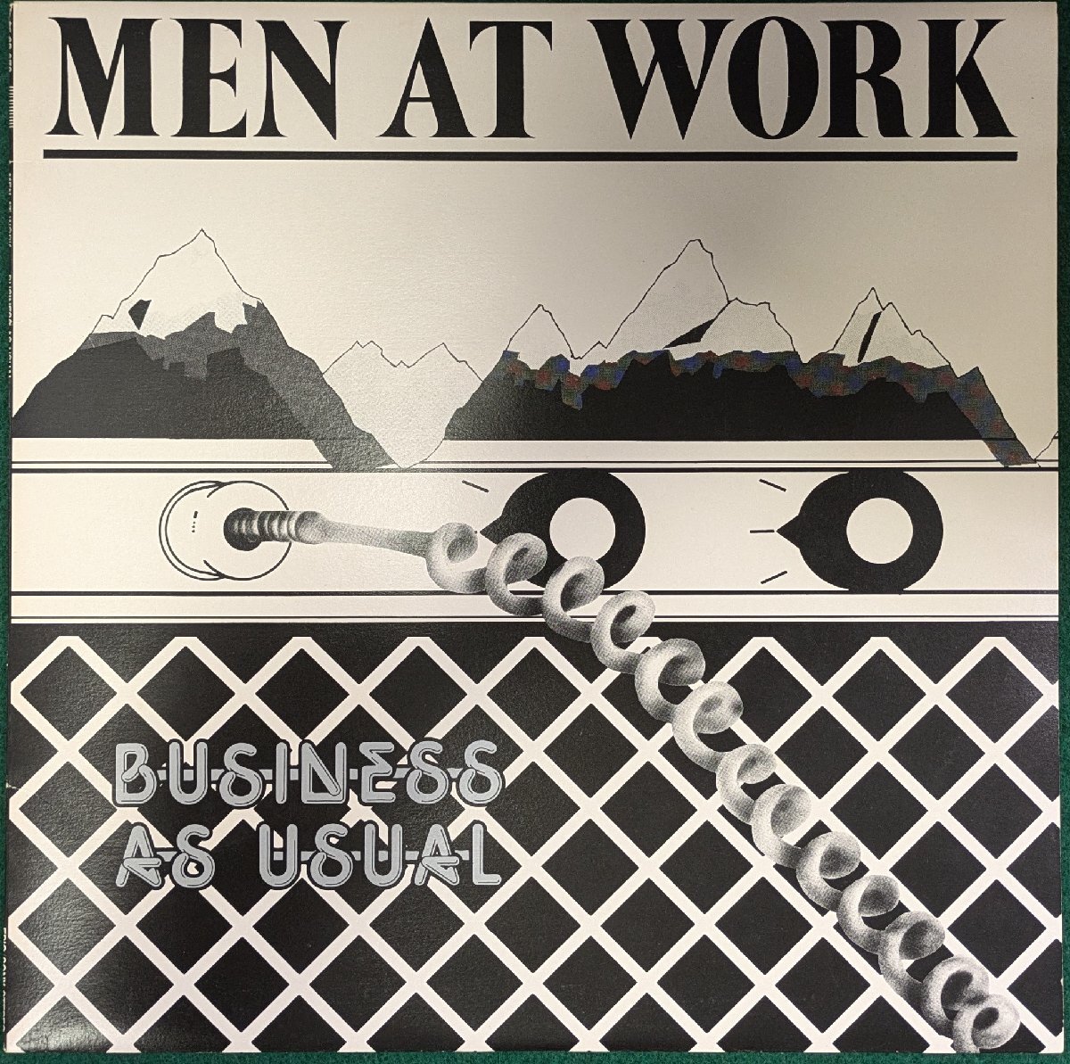中古LP「BUSINESS AS USUAL / ワーク・ソングズ」MEN AT WORK / メン・アット・ワーク拍卖