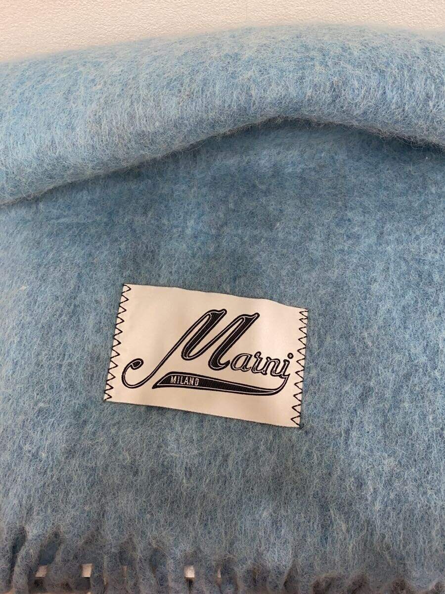 MARNI◆マフラー/ウール/BLU/無地/レディース/SCMC0085A0拍卖