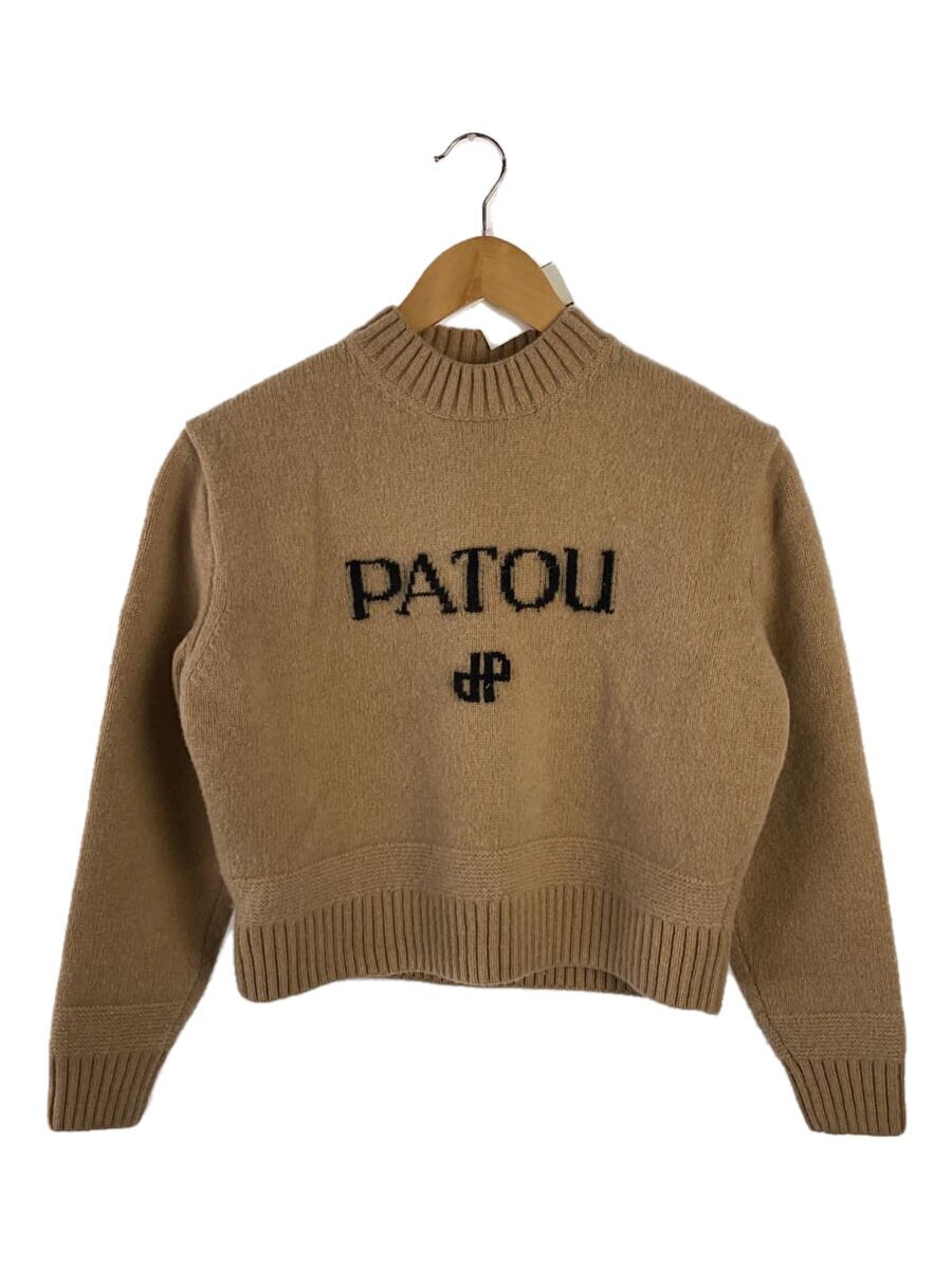 PATOU◆ニット・セーター(厚手)/L/ウール/キャメル/KN19280641098拍卖