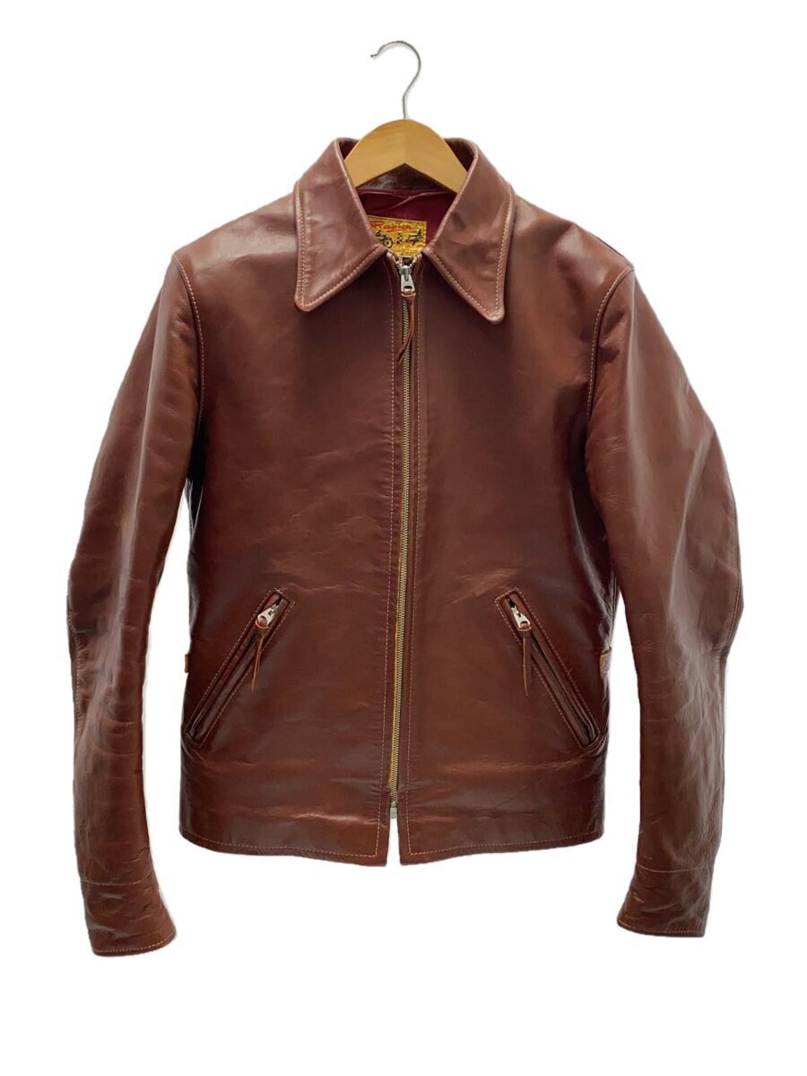 THE FEW◆フライトジャケット/40/馬革/BRW/A-2/Recision/*袖擦れ/*サイン入拍卖