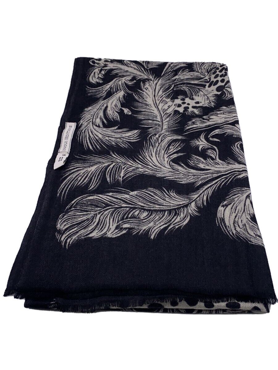 INOUI EDITIONS/ストール/ウール/BLK/アニマル/レディース//拍卖