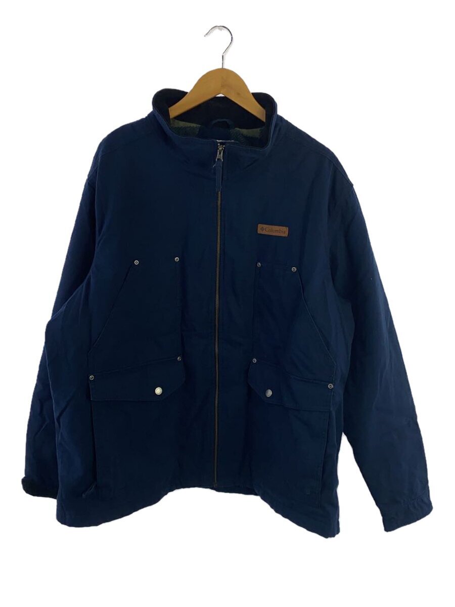 Columbia◆カバーオール/XXL/コットン/NVY/無地拍卖