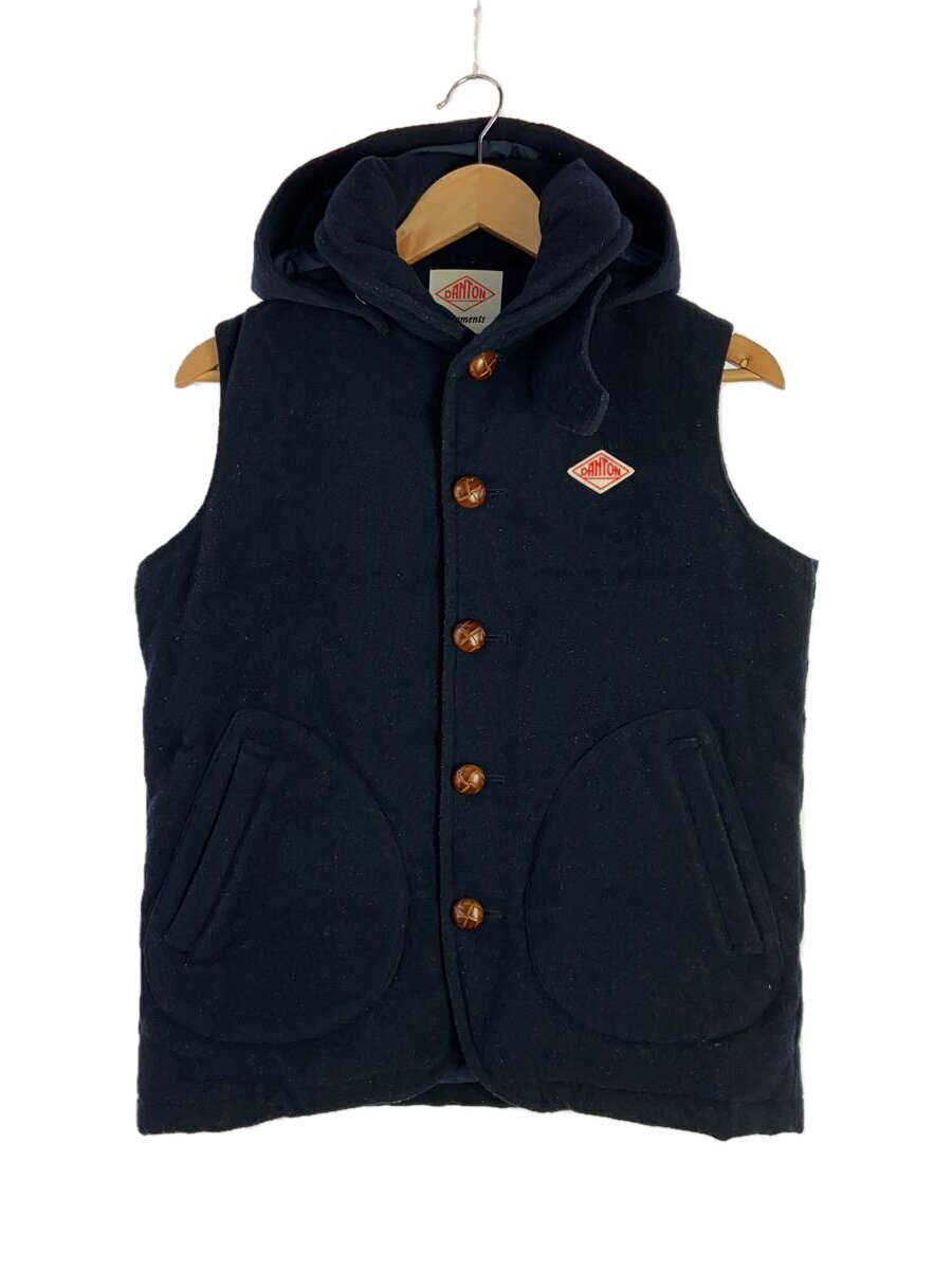 DANTON◆ダウンベスト/36/ウール/NVY/20a-fa-001//拍卖