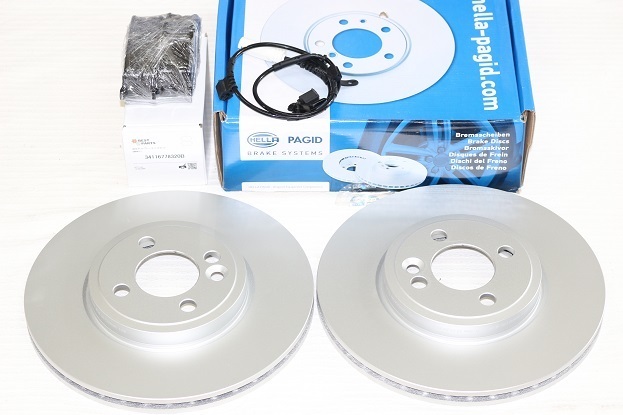 新品 BMW MINI フロントパッド低ダスト ローター センサー R55 56 57 58 59 CooperS 後期 34116778320 / 34356792572 / 34116858652拍卖