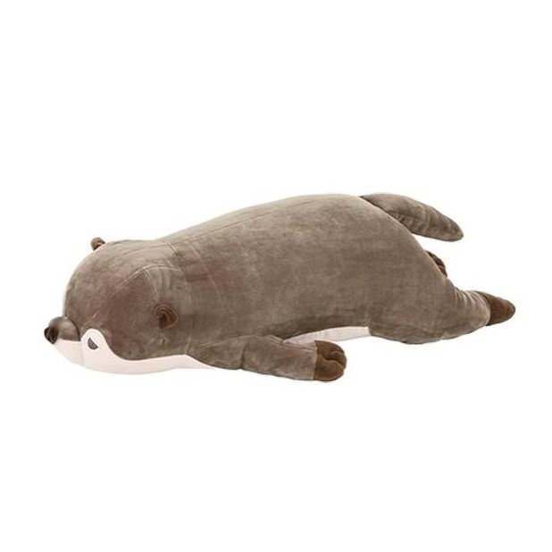 【即納】プレミアムねむねむ抱きまくらL くるり 58208-33 カワウソ 抱き枕 ぬいぐるみ アニマルズ かわうそ りぶはあと拍卖