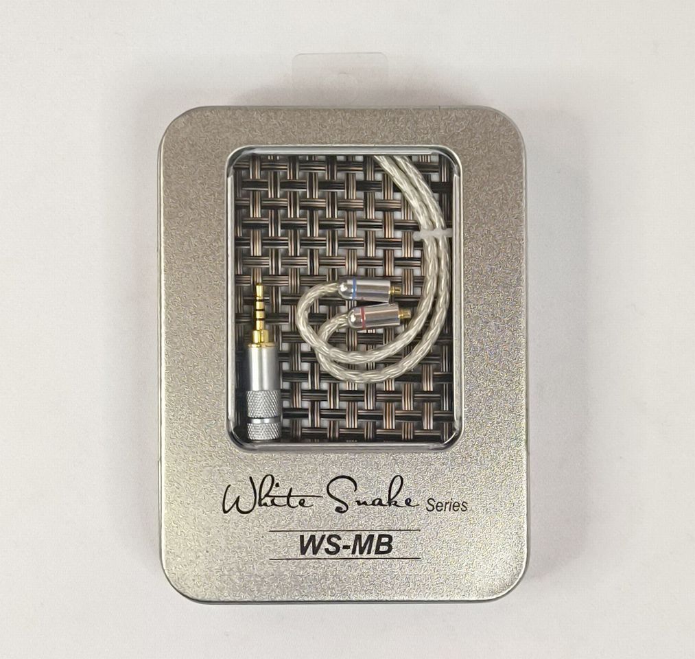 【送料無料】Sounds Good サウンズグッド 16芯ハンドメイド リケーブル MMCX-2.5mm WhiteSnake WS-MB拍卖