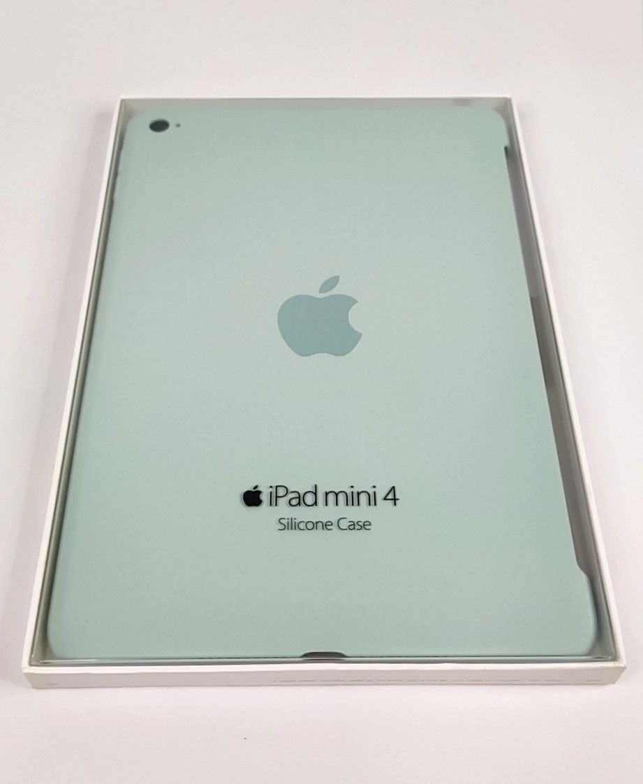 【送料無料】Apple 純正 iPad mini4 用 シリコーンケース ターコイズ MLD72FE/A Turquoise アップル シリコンカバー拍卖