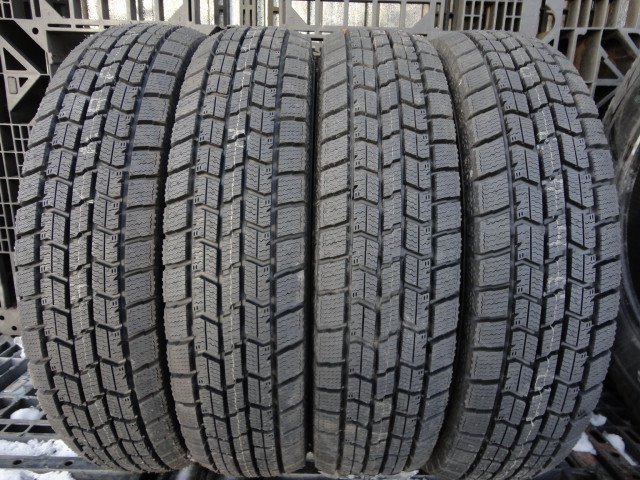 ●8092 イボ付10分山 GOODYEAR ICENAVI7 155/80R13 4本 2020年製拍卖