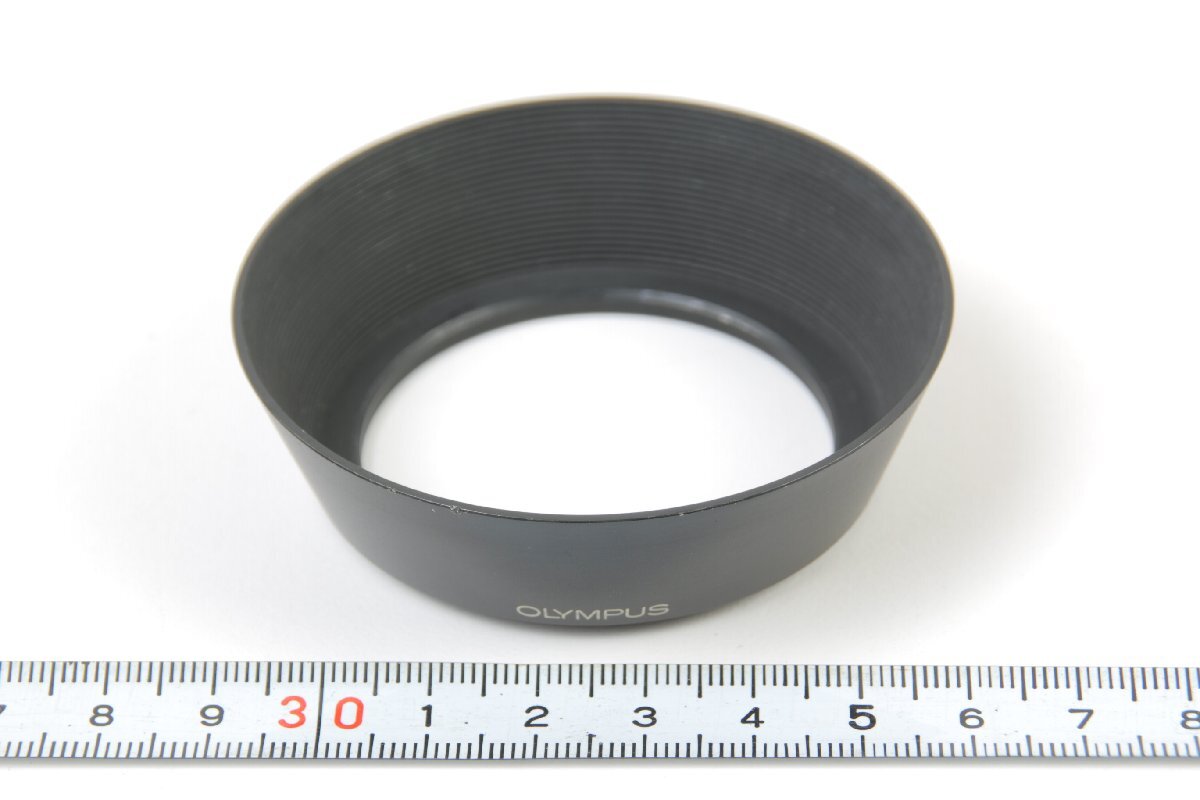 ※ 純正品 フィルター装着径49mm OLYMPUS オリンパス 金属 メタル レンズフード 28mm f3.5 1488拍卖