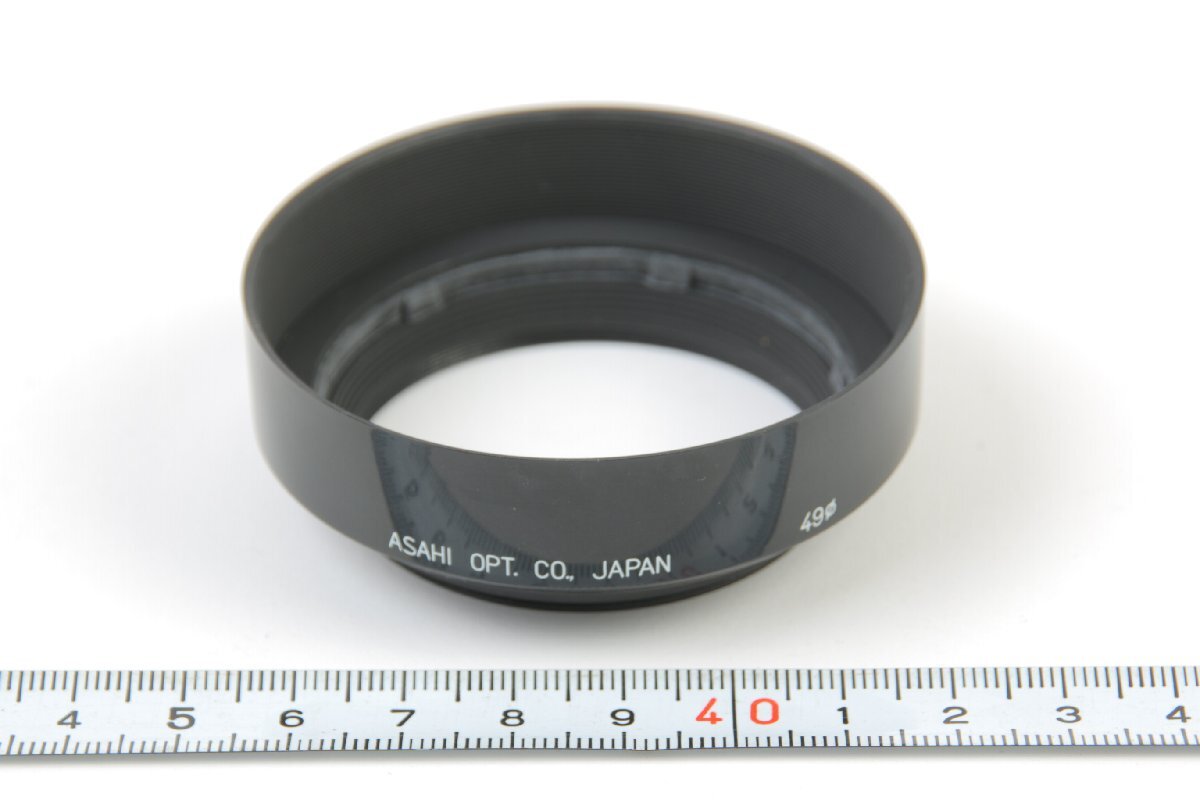 ※ フィルター装着径49mm ASAHI PENTAX アサヒペンタックス レンズフード Standard Lens 50mm f1.7 50mm f1.4 55mm f1.8-2用 1500拍卖