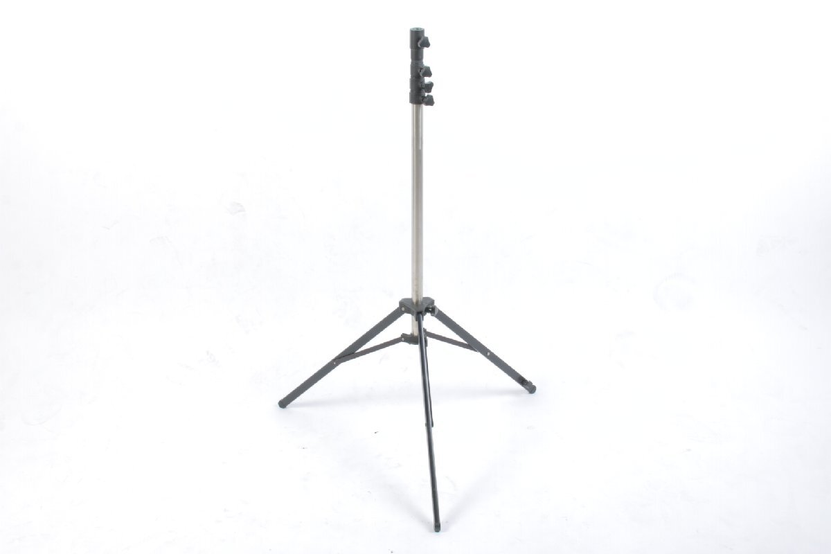 ※ 確りした造り 多分日本製 軽量 持ち運び ライトスタンド 95~260cm 収納時約70cm c0756拍卖