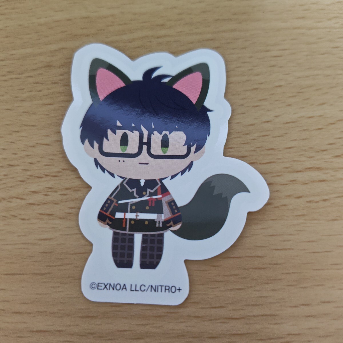 刀剣乱舞で学ぶ 日本刀と未来展 蓄光ダイカットステッカー 篭手切江拍卖