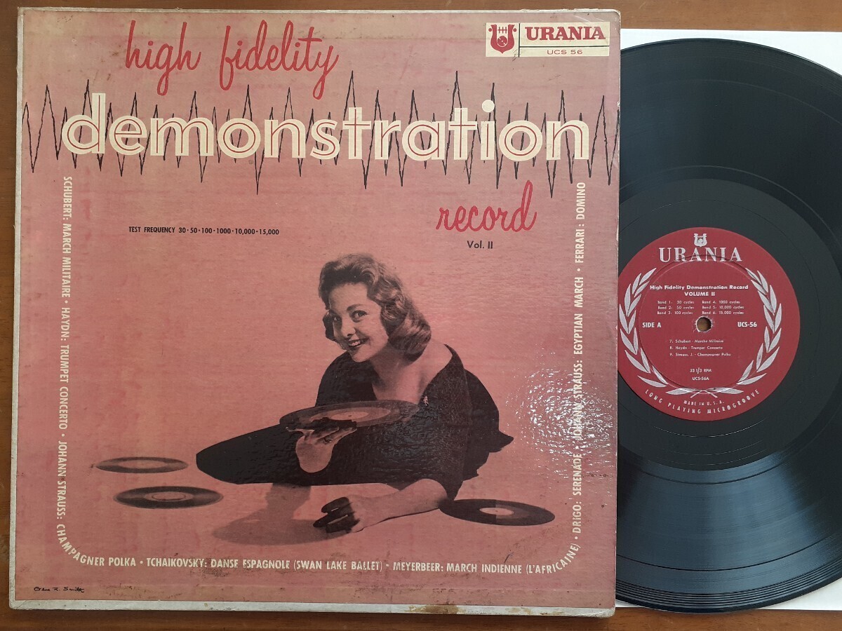 URANIA サウンドチェックLP:High Fidelity Demonstration Record Vol.ii/ウラニア UCS-56拍卖