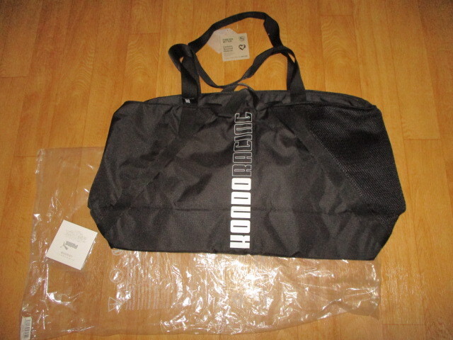 近藤レーシング・プーマコラボ スーパーGT・大型・手提げ ツアー・旅行 ボストンバッグ 未使用 デッドストック ジャケット 拍卖