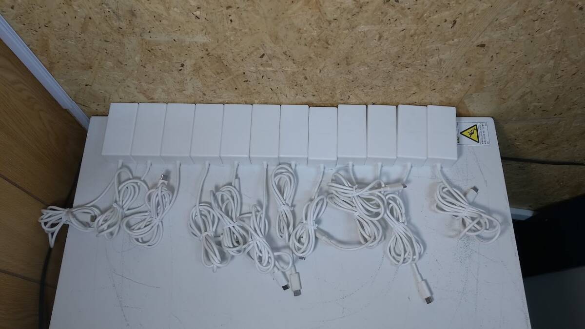 ●ドコモ純正 ACアダプタ 08 高速充電 Type-C docomo 12個セット拍卖