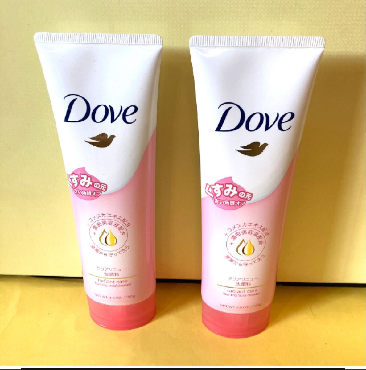 【2個セット】Dove ダヴ クリアリニュー洗顔料 130g ダヴCS洗顔フォームe コメヌカエキス くすみ 角質 毛穴 濃密美容液 洗顔料 ユニリーバ拍卖
