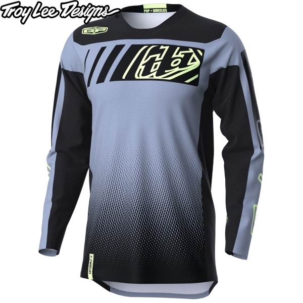 Troy Lee Designs トロイリーデザインズ TDU225 GP ジャージ カラー:ICON BLACK/GRAY サイズ:L拍卖