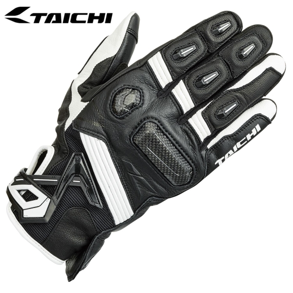RS TAICHI RSタイチ RST441 ラプター レザーグローブ カラー:WHITE/BLACK サイズ:L拍卖