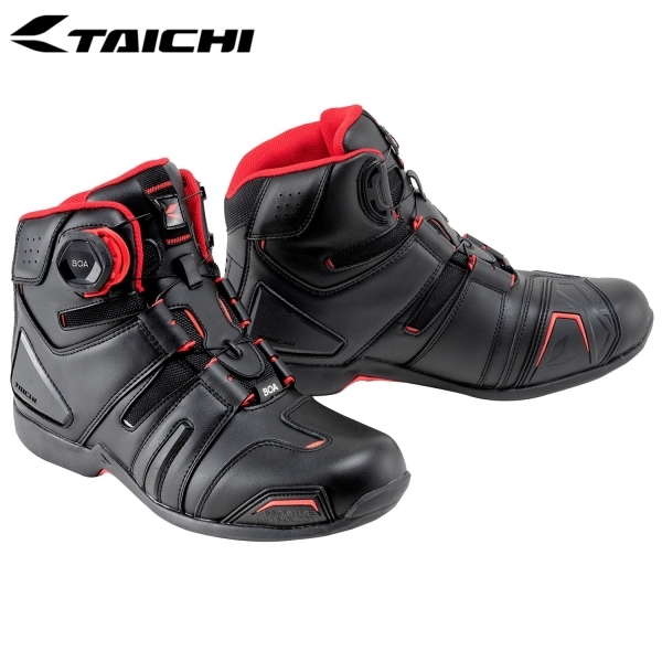 RS TAICHI RSタイチ RSS006 DRYMASTER BOA ライディングシューズ カラー:BLACK/RED サイズ:26.5cm拍卖