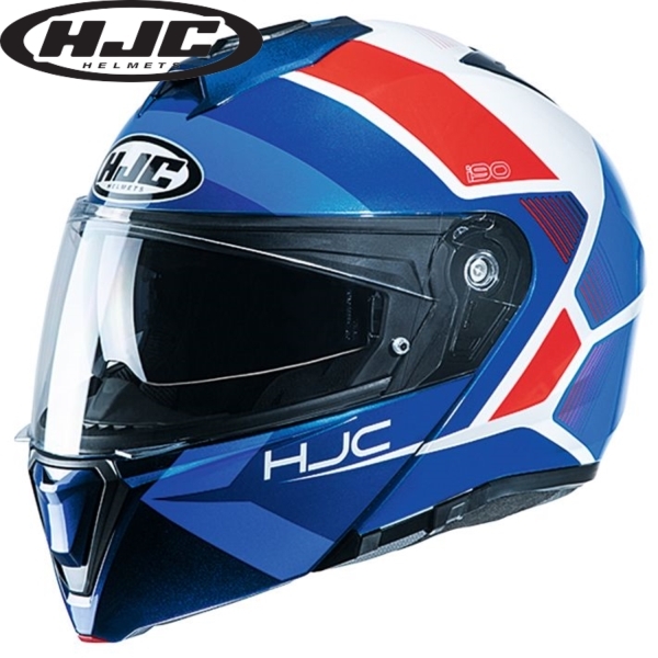 HJC ヘルメット HJH190 i90 ホレン カラー:BLUE/RED(MC21) サイズ:S拍卖