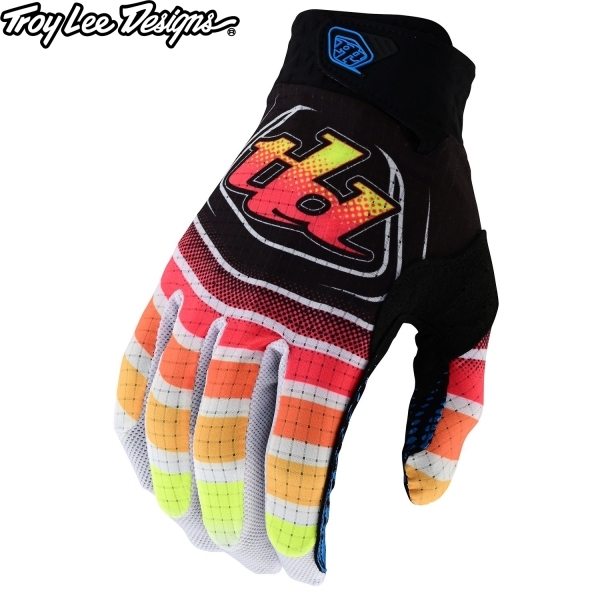 Troy Lee Designs トロイリーデザインズ TDT081 エアー グローブ カラー:WAVEZ BLACK/MULTI サイズ:M拍卖