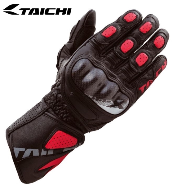 RS TAICHI RSタイチ NXT053 GP-X レーシング グローブ カラー:BLACK/RED サイズ:L拍卖