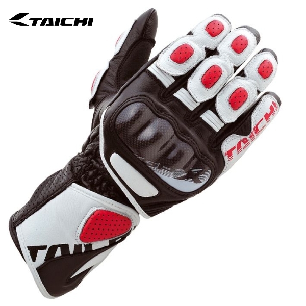 RS TAICHI RSタイチ NXT053 GP-X レーシング グローブ カラー:WHITE/RED サイズ:L拍卖