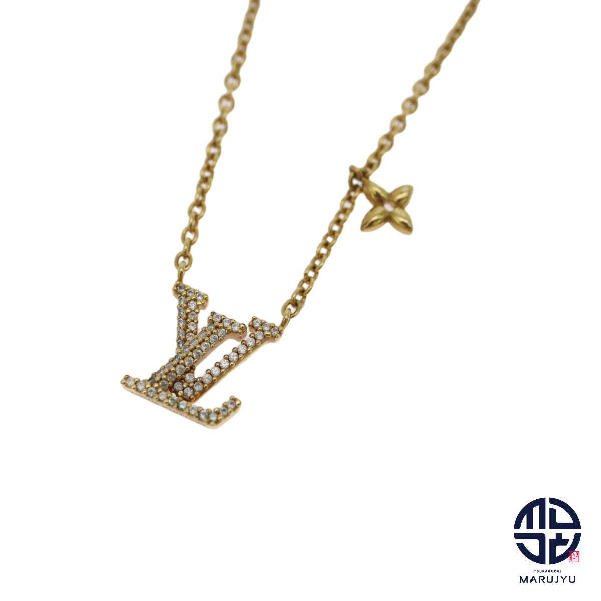 LOUIS VUITTON ルイヴィトン ゴールド GP ネックレス・LV アイコニック M00596 ジュエリー アクセサリー ブランド拍卖