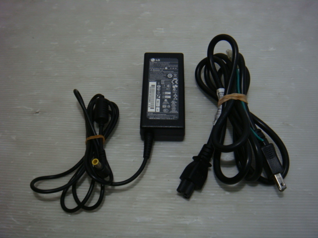 LG AC ADAPTER PA-1650-68 19V~3.42A 外径約6.5mm 内径約4.5mm 動作保証拍卖